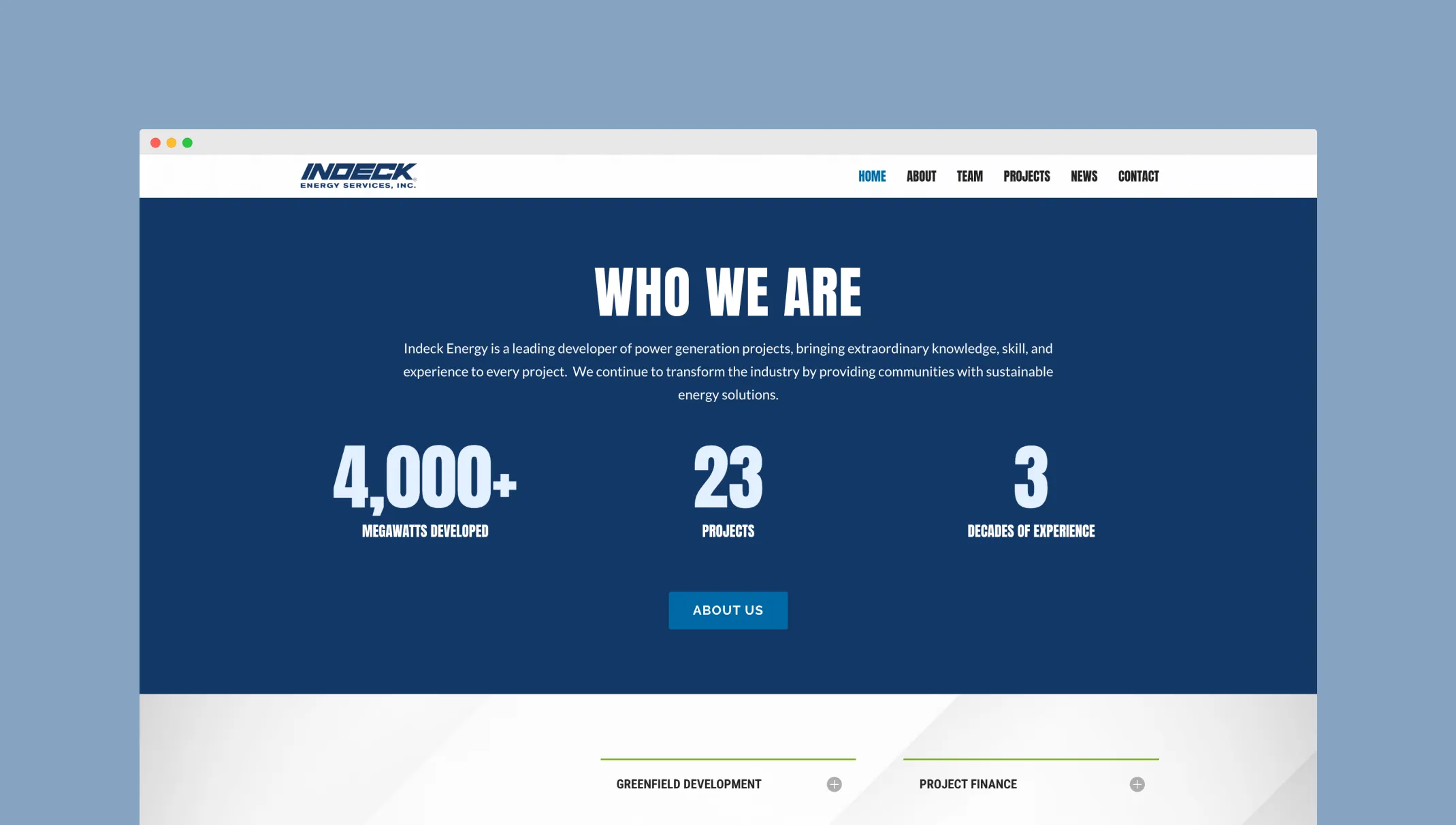Indeck who we are